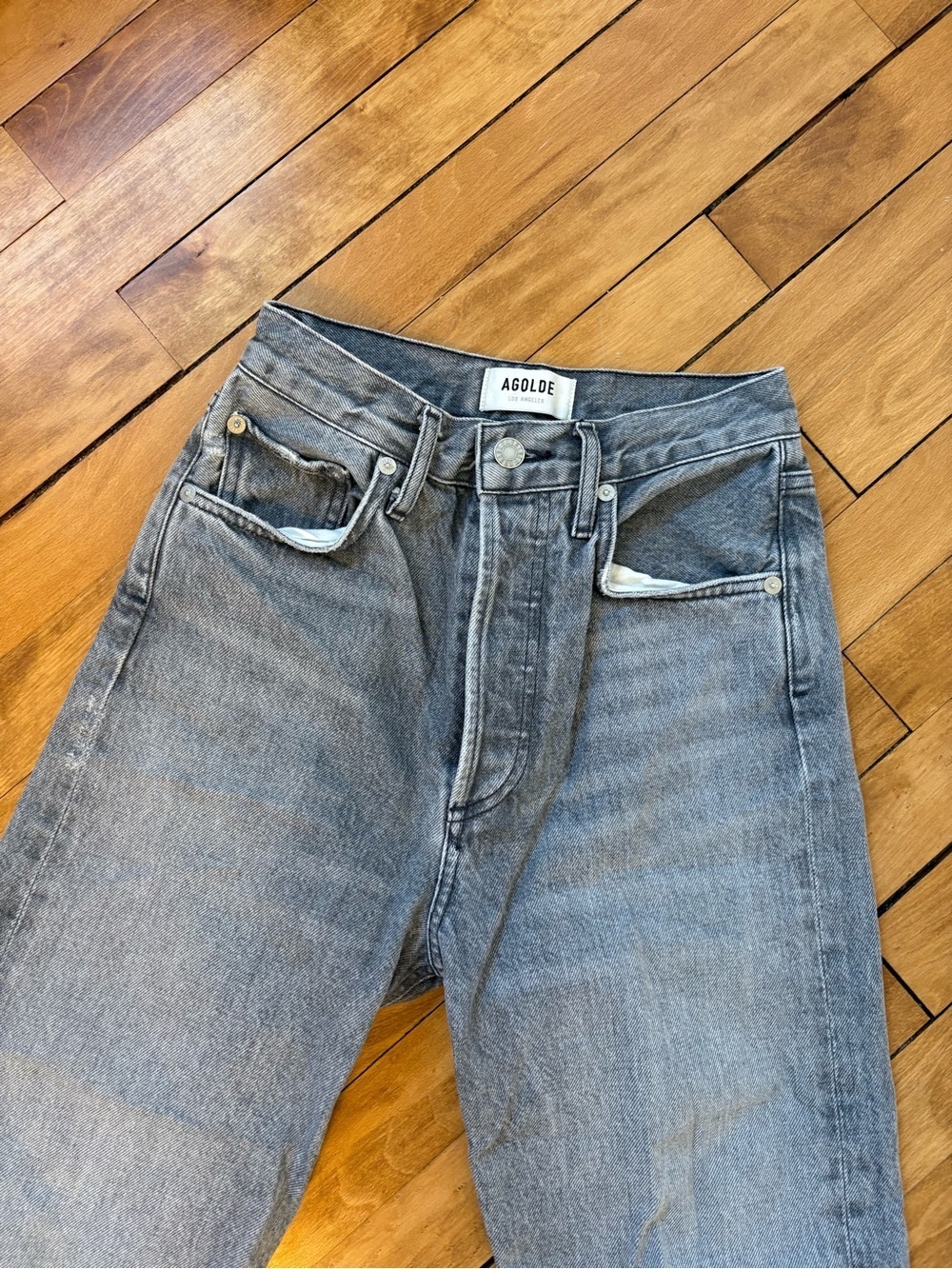 AGOLDE '90s Pinch Waist Grey - Size 23